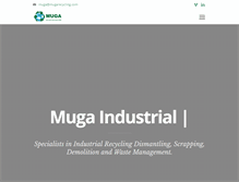 Tablet Screenshot of mugarecycling.com